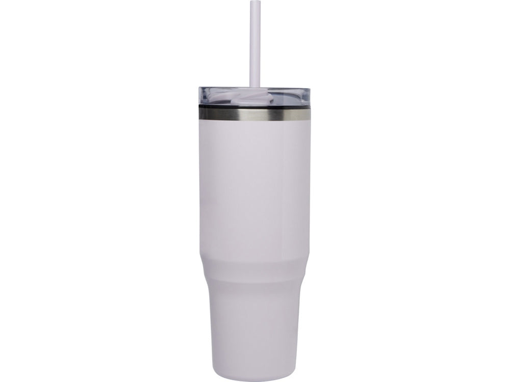 Eco Tumbler – Stainless Steel Insulated Mug with Straw | Thermobecher aus Edelstahl mit Strohhalm